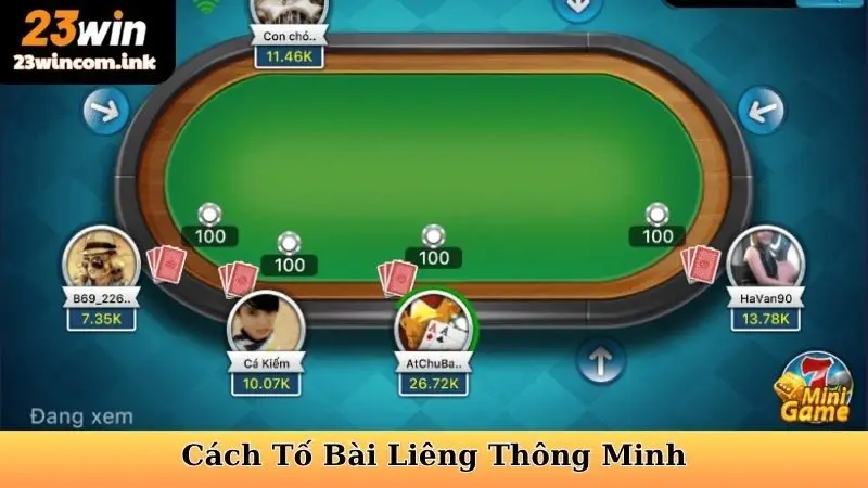Cách Tố Bài Liêng Thông Minh - Nâng Tầm Kỹ Năng Trên 23WIN 4 Cách Tố Bài Liêng Thông Minh